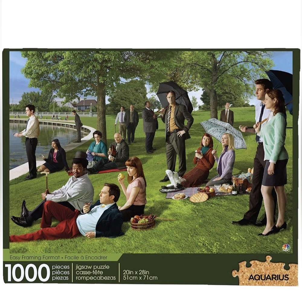 The Office Sunday Afternoon Officially Licensed Puzzle 1000 Pieces 20"X28" - New